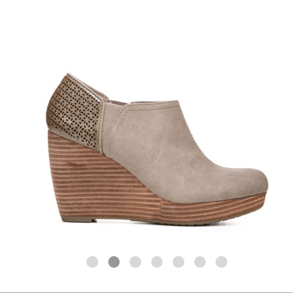 Dr. Scholl's Harlow Wedge Bootie (taupe) - Picture 8 of 8